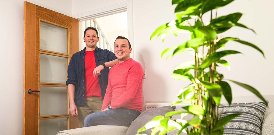 picture of Home ‘town’ is where the heart is as Joel and James find their perfect home