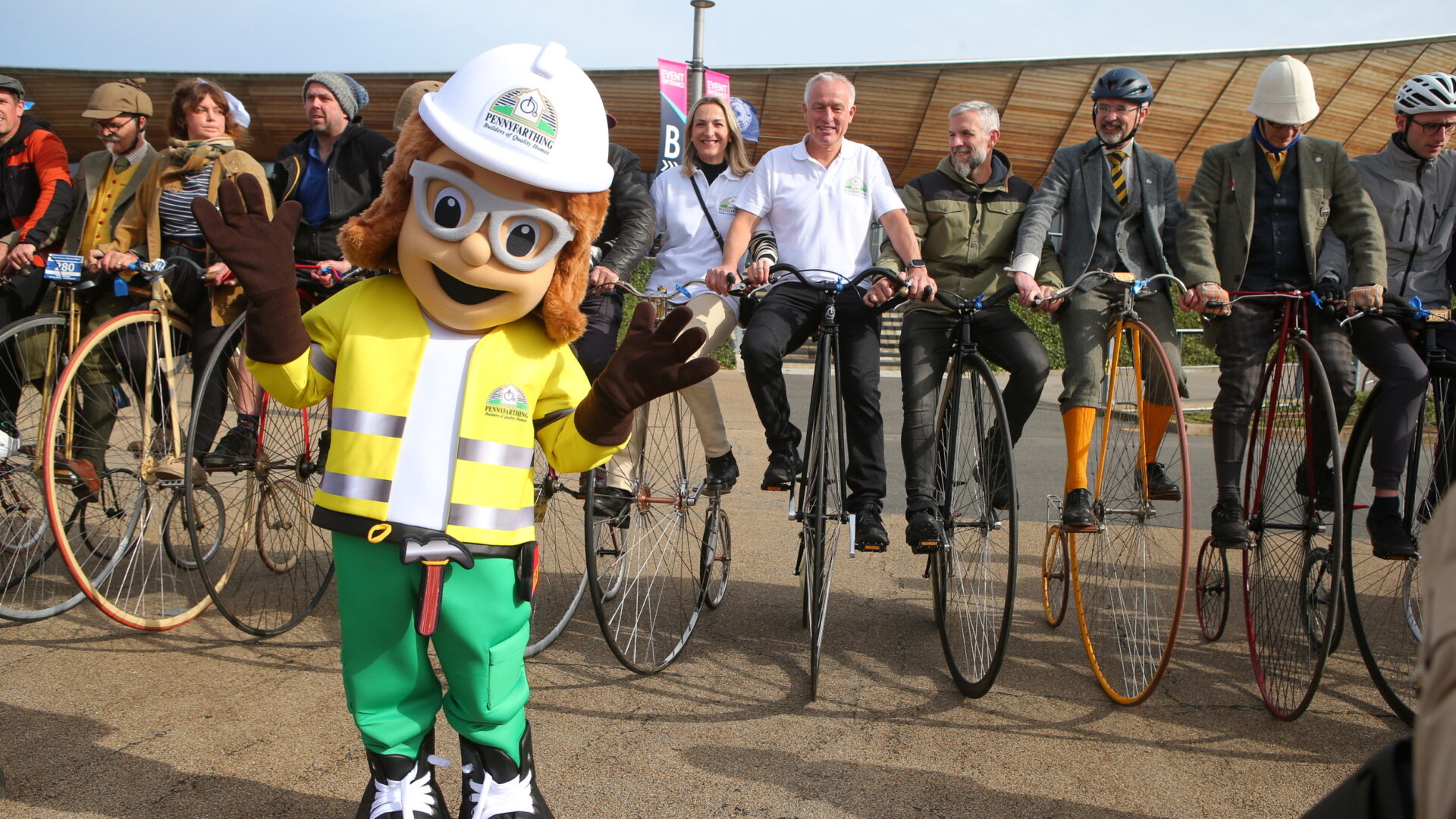 picture of Penny Farthing Team Gains 12 New Guinness World Record Titles